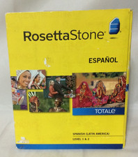 🔶🔷 ROSETTA STONE SPANISH Language Learning Course Computer CD Level 1 & 2 🔶🔷 picture