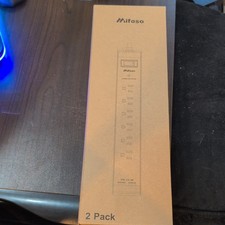 Mifaso 8-Outlet Surge Protector Power Strip, 2 Pack (Model X002OBNZBZ) picture