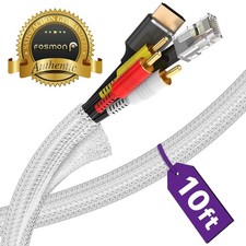 Fosmon 1x 10ft Cord Protector Cable Management Sleeve Protect Cat From Chewing picture
