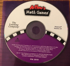 Arthur’s Math Games PC CD Rom-Rare-SHIPS N 24 HOURS picture