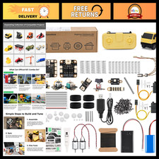 Beginner 3D Printing STEM Kit - DIY RC Car, Programmable Robotics, Coding Set picture