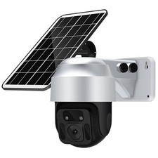 Solar Powered Wireless WiFi Surveillance Camera picture