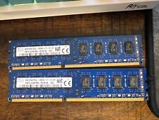 16GB (2x8GB) SK Hynix 2Rx8 PC3L-12800U-11-13-B1 HMT41GU6DFR8A-PB Desktop Memory picture