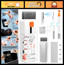 All-in-One Keyboard & Laptop Cleaning Kit | Reusable Brush, Screen-Safe Spray, D picture