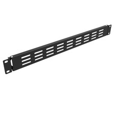 1U Hinged Vented Rack Mount Blank Panel Spacer picture