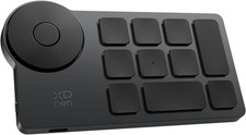 XPPen Mini Keydial ACK05 Wireless Shortcut Keyboard Bluetooth Black  picture