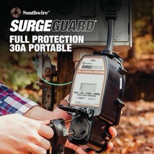 Surge Guard Southwire 34930 30A - Full Protection Portable with LCD Display￼ picture