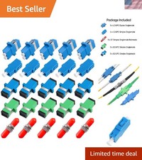 Fiber Optic s Kit for SC/UPC, SC/APC, ST, LC Cables Connector, 5 Styles with ... picture