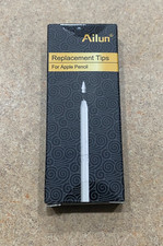 New 3 Pack Metal Replacement Tips for Apple Pencil 1St Gen and 2nd Gen Ailun picture