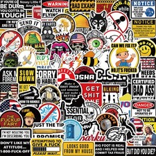 100 Pcs Funny Stickers for Adults (Dirty) Meme Water Bottles Sticker picture
