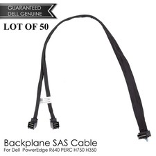 LOT OF 50 Dell 87JR7 Backplane SAS Cable for PowerEdge R640 PERC H750 H350 picture
