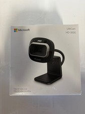 Microsoft LifeCam HD-3000 Webcam 720p HD Video Chat and Recording picture