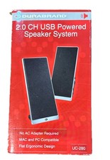 DURABRAND 2.0 CH USB POWERED SPEAKER SYSTEM picture