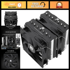 High-Performance CPU Air Cooler, 7 Heat Pipes, Dual 120mm PWM Fans, AMD/Intel Co picture