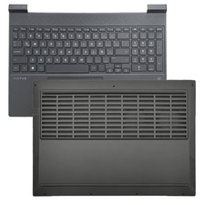 New For HP Victus Gaming 15-FA TPN-Q278 Palmrest cover W/ keyboard/Bottom cased picture