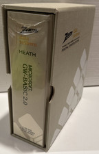 Vintage Software: Heath/ Zenith Z100 & PC Microsoft GW-BASIC 2.0 5.25” Floppy picture