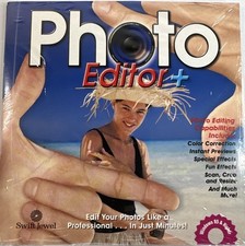 Cosmi Photo Editor + PC CD-ROM Swift Windows 95/98/Me/2000 New Sealed picture