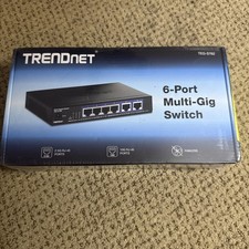 TRENDnet 6 Port 10G Switch TEG S762 4x2.5G 2x10G RJ45 Lifetime Protection Sealed picture