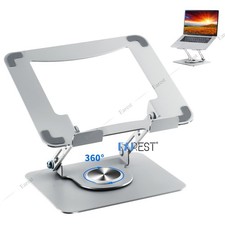 360° Rotating Adjustable Laptop Stand Riser Foldable Computer Holder Desk picture
