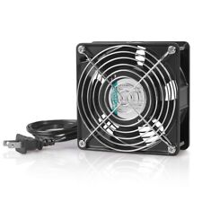SOTOP IP55 Waterproof Metal Blades Axial Fan, 115V AC 120mm x 38mm High Speed, f picture