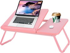 Laptop Bed Desk for Couch, 5-Angle Adjustable Laptop Bed Table for Adults |... picture