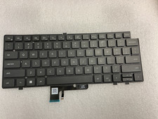 Genuine Dell Latitude 7440 7640 Backlit US English Keyboard - H3DHT 0H3DHT K5 picture