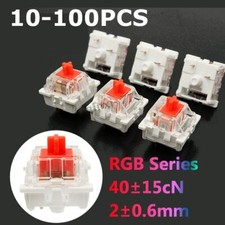 10-100Pcs For Cherry 3 Pin MX RGB Mechanical Switch Keyboard Replacement Red picture