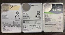 Lot 3 Seagate Exos X16 X12 HDD 10TB 10TB 12TB SAS SATA AS IS NOT WORKING picture