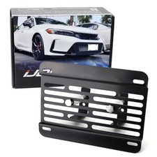 No Drill Front Grille Mesh Mount License Plate Relocator Kit Compatible with picture