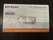 NETGEAR GS205 5-Port Gigabit Ethernet Unmanaged Switch - New & Sealed picture