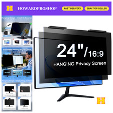 2-Pack 24 Inch Privacy Screen Filter for Computer Monitor, Removable 16:9 picture