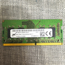 Micron 8GB DDR4 SDRAM SO-DIMM 260-Pin PC4-3200AA Non-ECC MTA8ATF1G64HZ picture