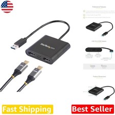 StarTech 4K 30Hz USB 3.0 Dual HDMI Adapter Windows Productivity Boost picture
