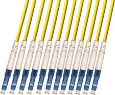 Direct Burial Outdoor LC 12 Strand Fiber Optic Cable Singlemode 9/125 50M picture