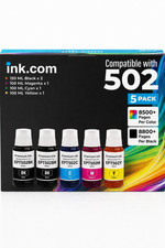Compatible Epson 502 High Capacity Ink 5 Pack Compatible ET-2850 3830 3850 picture