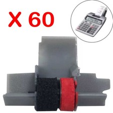 60pcs IR-40T Black & Red Calculator Ink Rollera for CP13 NR42 IR40T Sharp Casio picture