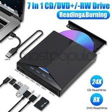 External CD DVD Drive USB 3.0 Writer Burner Player for PC Laptop Windows 11 10 picture