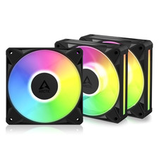 ARCTIC BioniX P12 A-RGB (3 PACK) black PC Case Fan 120mm Gaming Daisy Chain picture