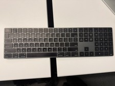 [USED] Apple Magic Wireless Keyboard - Space Gray (MRMH2LL/A) picture