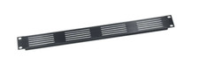 Middle Atlantic Vtp-1    1SP Anodized Slotted Vented Panel Black picture