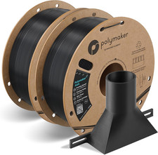 Polymaker ASA Filament Bundle 2KG Black*2, UV & Weather Resistant, 1.75mm picture