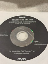 Dell Reinstalling Dell Optiplex 760 Computer Software picture