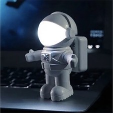 Astronaut USB Night Light Flexible Gooseneck Portable LED Lamp for Laptop picture