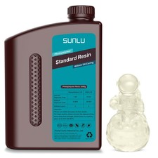 SUNLU Upgraded 2KG Standard 3D Printer Resin, 405nm UV-Curing Resin LCD/DLP/S... picture
