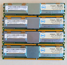 Dell 16GB (4x4GB) DDR2 PC2-5300F 240-Pin FB-DIMM ECC Fully Buffered 1 Year Wty picture