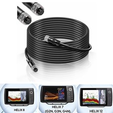 720073-3 AS EC 20E 8 pin Ethernet Cable For Humminbird APEX, SOLIX and Onix picture