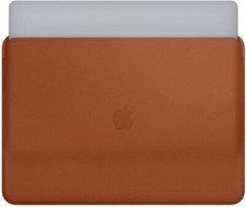 OEM Original Apple Leather Sleeve for 12 Inch MacBook Saddle Brown (MQG12ZM/A) picture