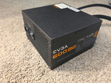 EVGA 600 BQ 600W 80+ Bronze Modular ATX PSU 24-Pin 6+2 PCIe SATA picture