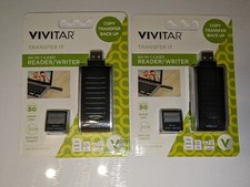 2 Pack Vivitar Transfer It - 50-in-1 Card Reader/Writer - New / Factory sealed picture