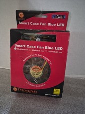 Thermaltake Smart Case Fan Blue LED 80mm Temperature Setting Silent Thermostat picture